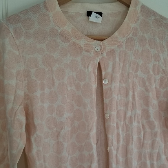 J.Crew Light Pink Cardigan Sweater - Pink - Picture 8 of 8